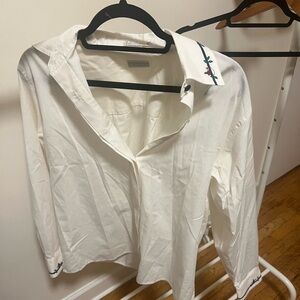 White Button-Up Shirt